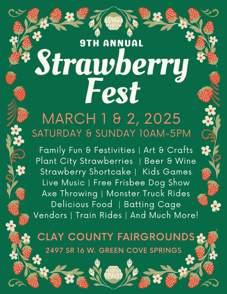 Sweet Success What to Expect at the 2025 Florida Strawberry Festival!